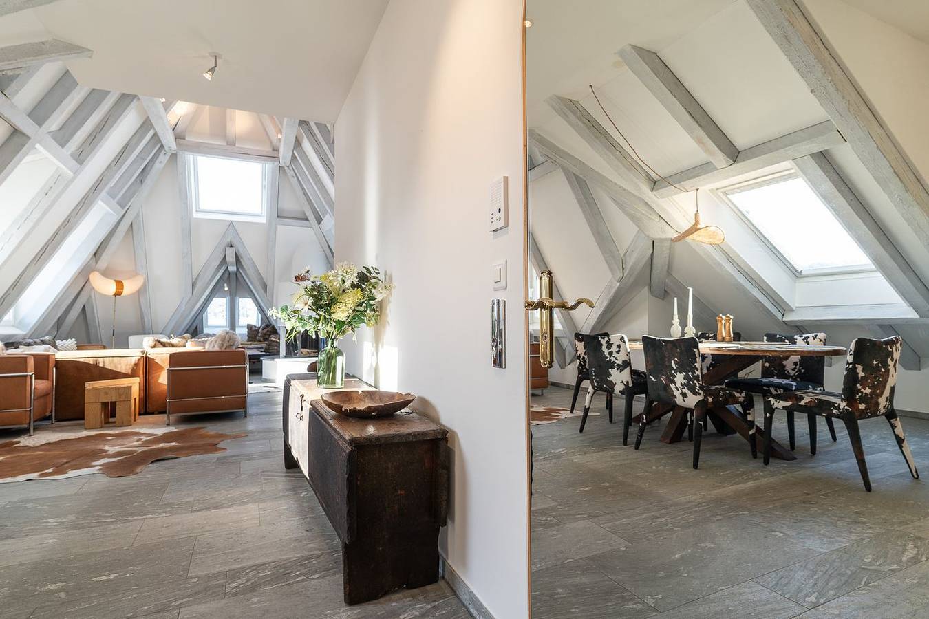 Ganze Wohnung, Luxus-Apartment, 135 m², über den Dächern von Flims, 3 Etagen im Jugendstilhaus in Flims-Dorf, Flims