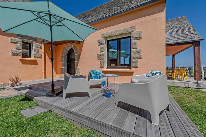 Location de vacances pour 8 personnes, avec jardin à Locquirec - 3