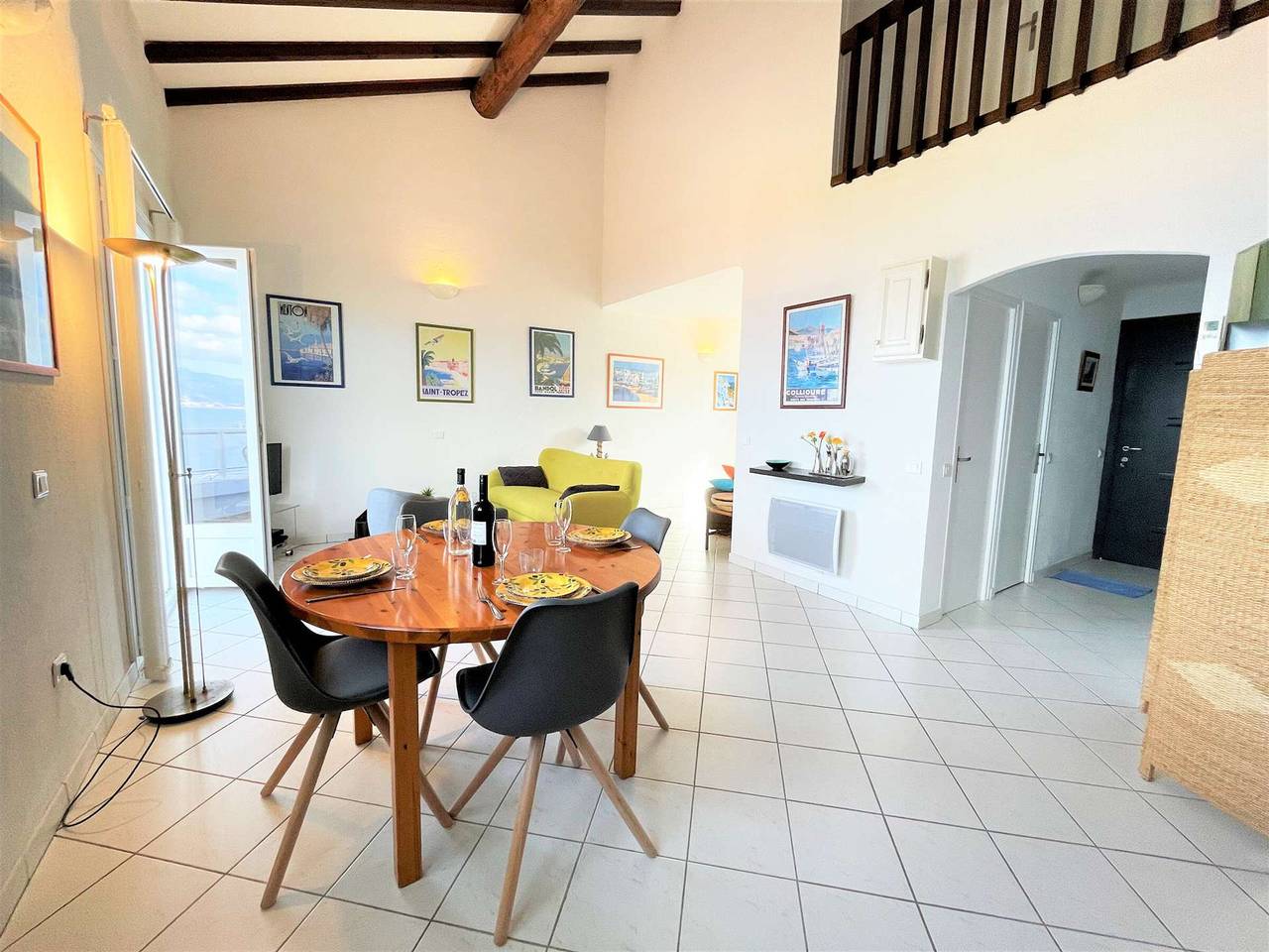 Ganze Wohnung, 3-Zimmer-Wohnung mit Terrasse und Meerblick, 500m vom Strand in Pietrosella, Ajaccio und Umgebung
