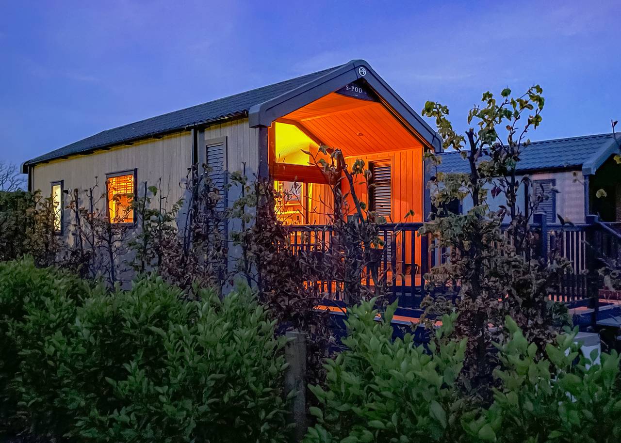 Glamping Pods with hot tubs in Cornwall