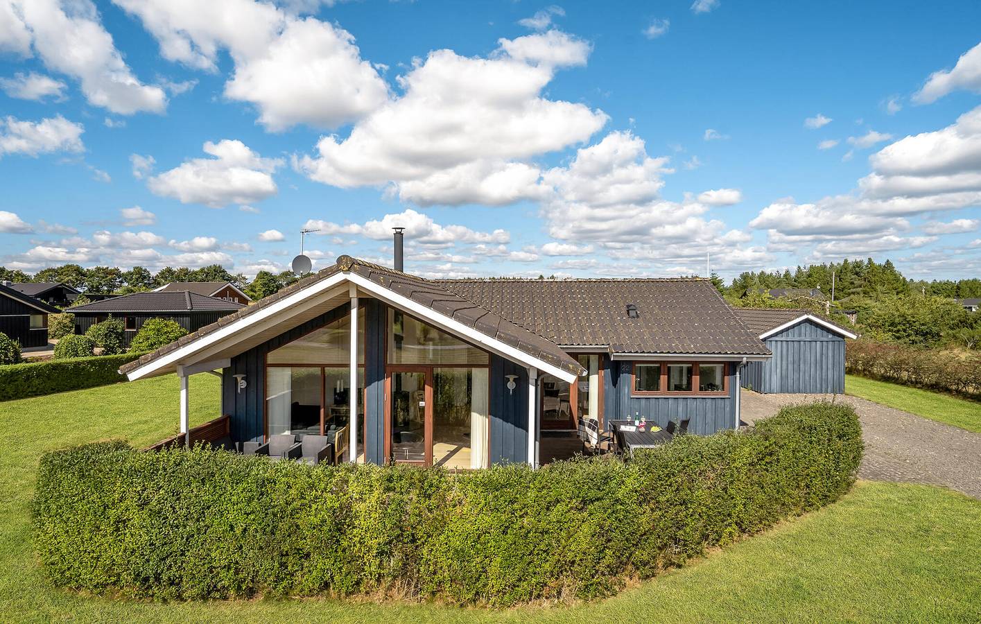Ferienhaus für 8 Personen mit Terrasse in Ikast-Brande