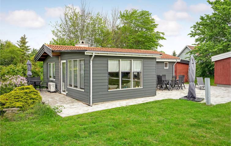 Ferienhaus für 4 Personen mit Terrasse in Gudmindrup Lyng, Højby