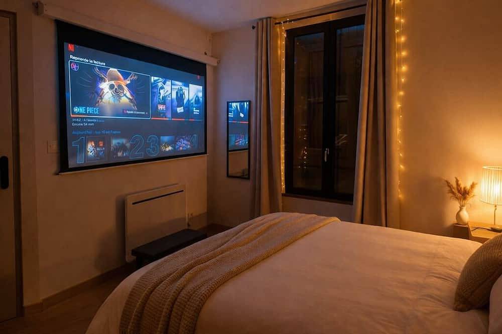 Cosy townhouse Sézanne center, private parking netflix and premium in Sézanne, Marne