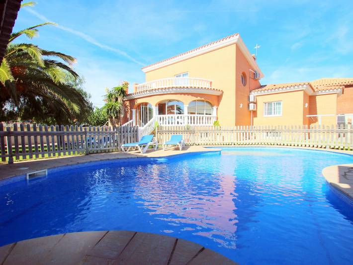 Villa pour 12 personnes, avec Terrasse et Jardin à Miami Platja
