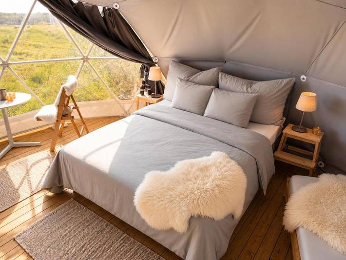 Bungalow für 3 Personen, mit Ausblick, mit Haustier in Norwegen - 3