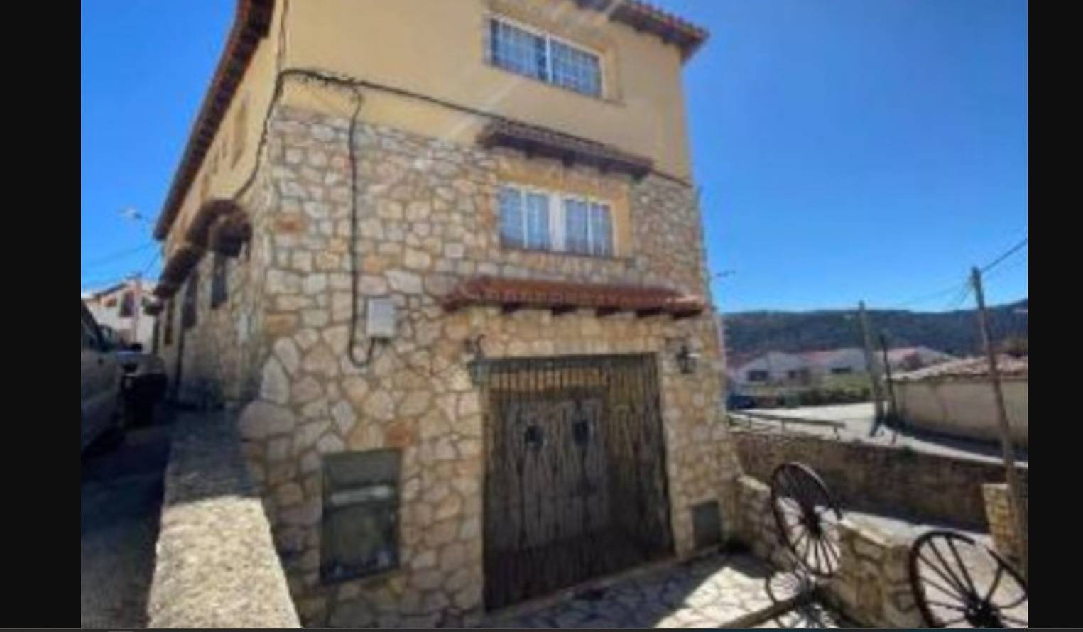 La murallita de Aroa in Cañete, Provincia de Cuenca