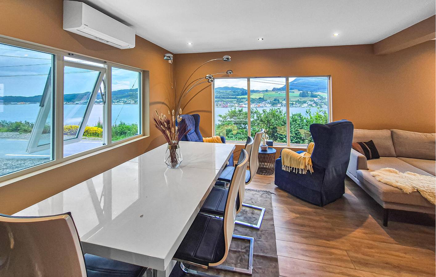 Ferienhaus für 6 Personen mit Garten in Bokn