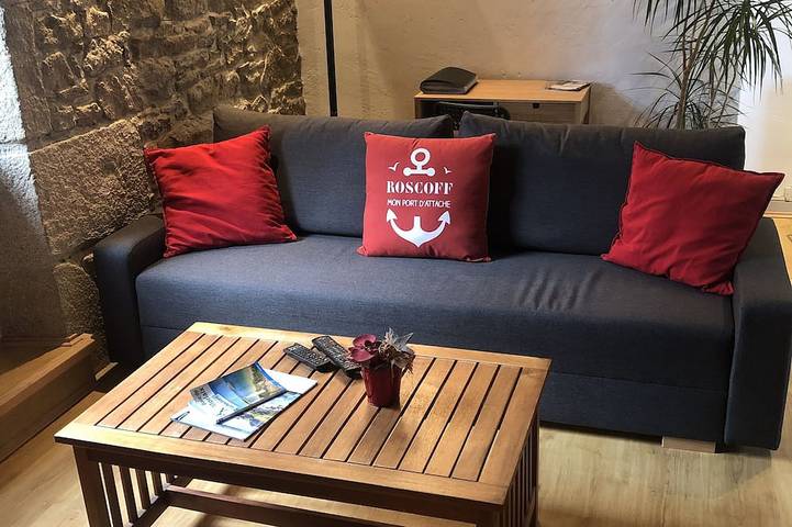 Appartement entier, Appartement 54m2 plein centre historique vue mer in Roscoff, Ceinture Dorée
