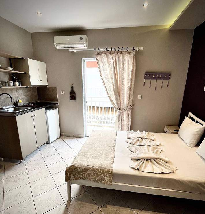 Studio für 4 Personen, mit Garten, mit Haustier auf Thassos - 2