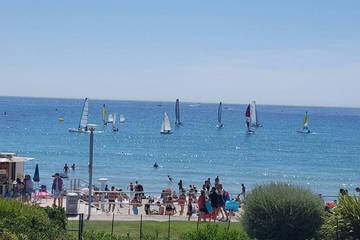 Gîte pour 5 personnes, avec jardin et terrasse, animaux acceptés dans Plage de Saint-Cyr sur Mer Les Lecques