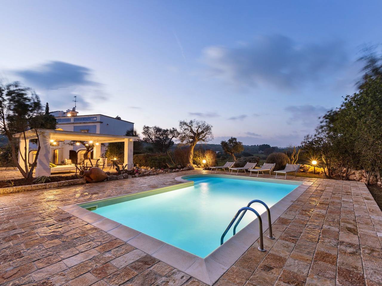 Antike Villa mit privatem Pool, Spa und türkischem Bad in Traghetto, Ostuni