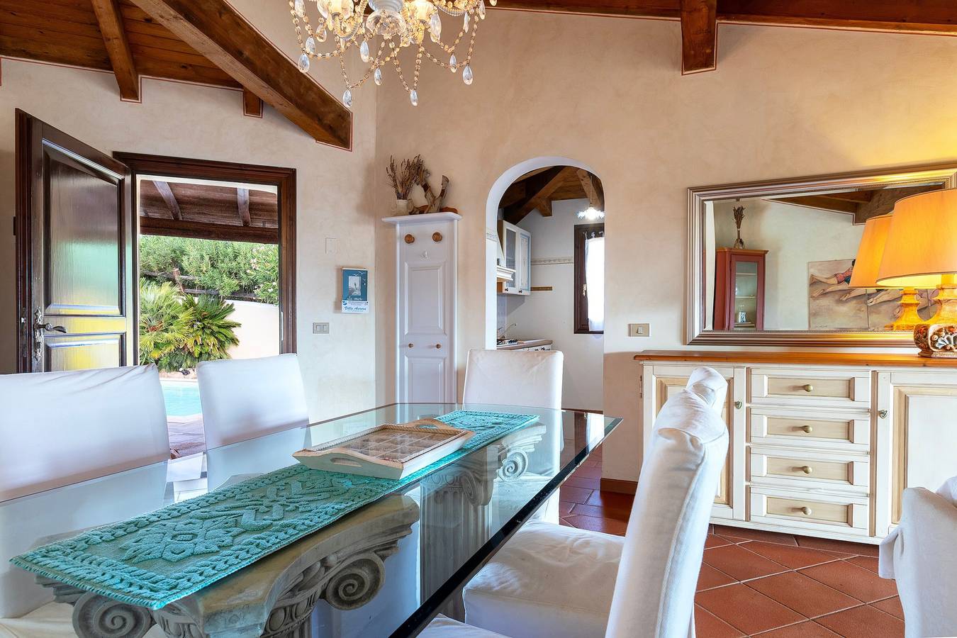 Maison de vacances 'Aurora' avec piscine privée, Wi-Fi et climatisation in Punta De Su Turrione, Stintino