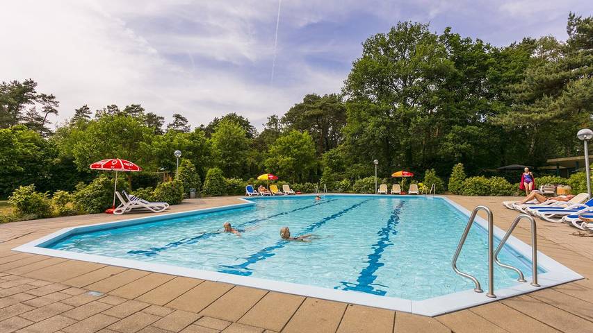 Ferienhaus für 6 Personen, mit Terrasse und Pool sowie Garten in Markelo
