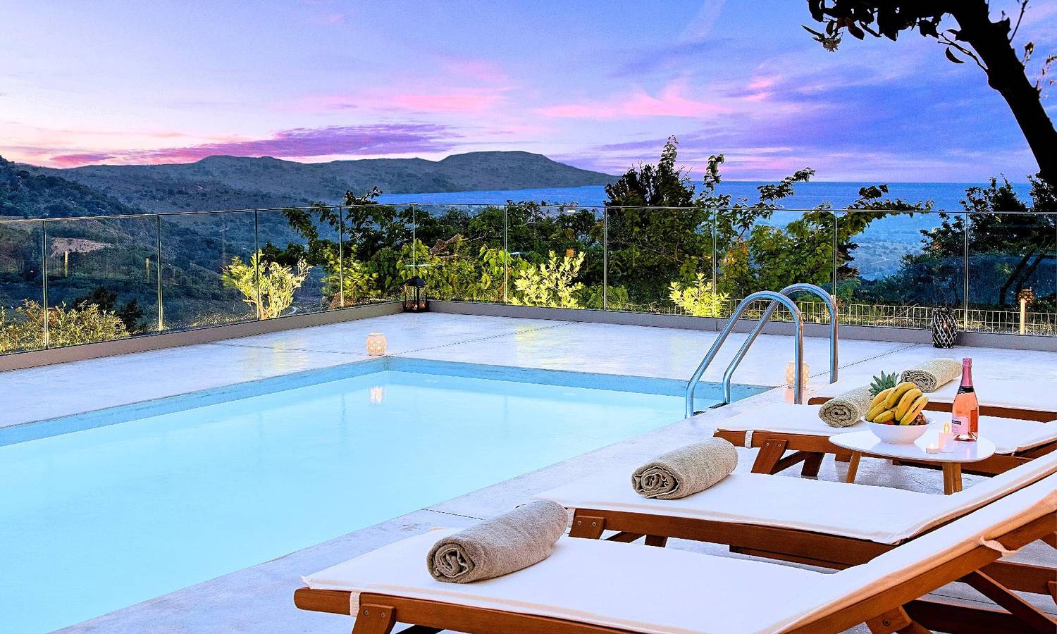 Holiday House in Argiroupoli with Large Fireplace and Panoramic View in Rethymno region