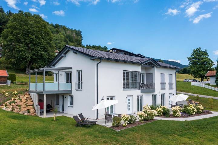 Vakantiehuis voor 2 personen, met terras en tuin in Bodenmais