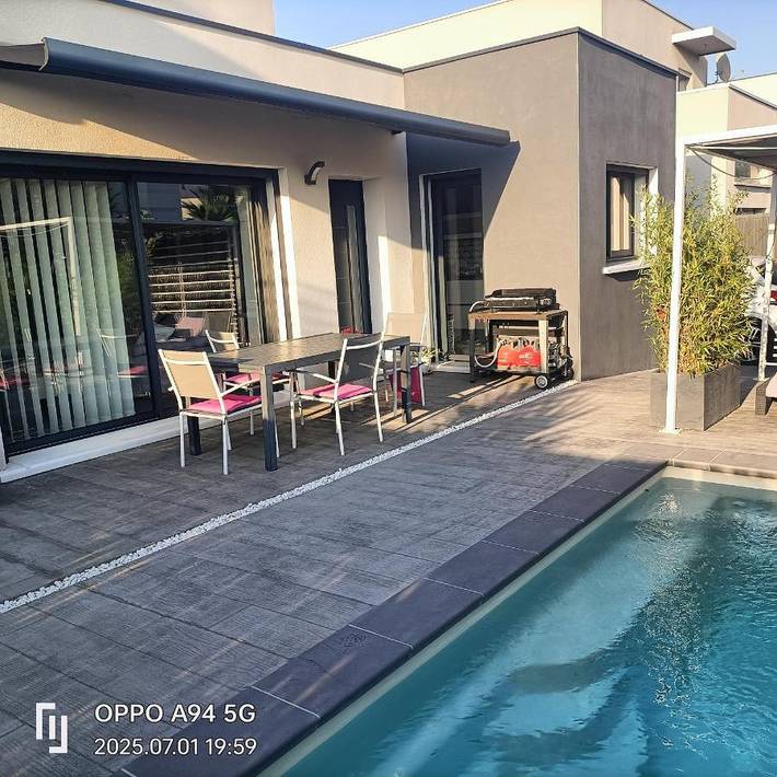 Chambre d’hôte pour 2 personnes, avec terrasse et piscine à Agde - 4