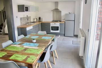 Gîte pour 6 personnes à Leffrinckoucke