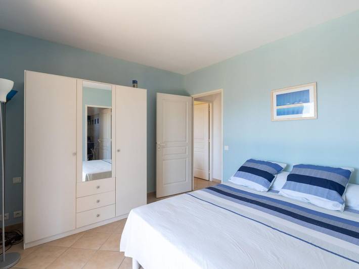 Panoramic view over the sea with private swimming pool in Tiuccia, Sant'Andréa-d'Orcino