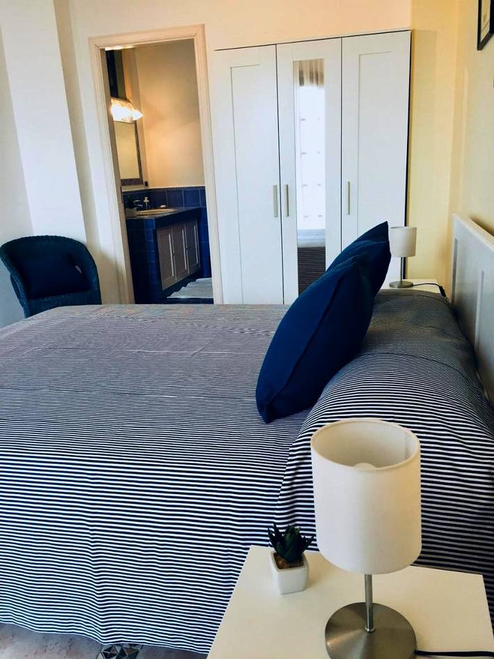 Ferienhaus für 4 Personen, mit Ausblick und Garten