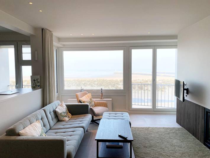 Ferienwohnung für 6 Personen, mit Terrasse und Balkon/Terrasse, kinderfreundlich in Nieuwpoort