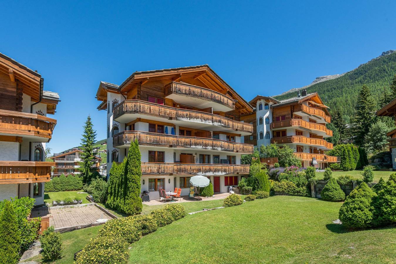 Ganze Ferienwohnung, Beatrice - 4-Bettwohnung in Grächen, Walliser Alpen