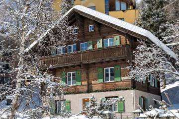 Hütte für 4 Personen, mit Garten in St. Moritz