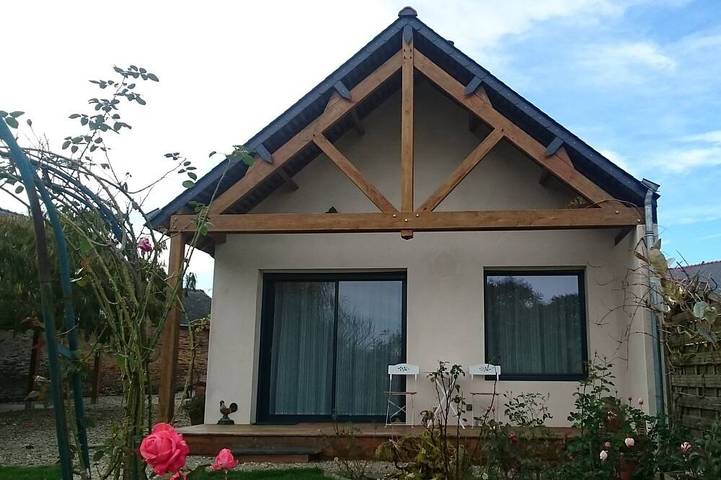 Location de vacances pour 4 personnes, avec Terrasse et Jardin à Abbaretz