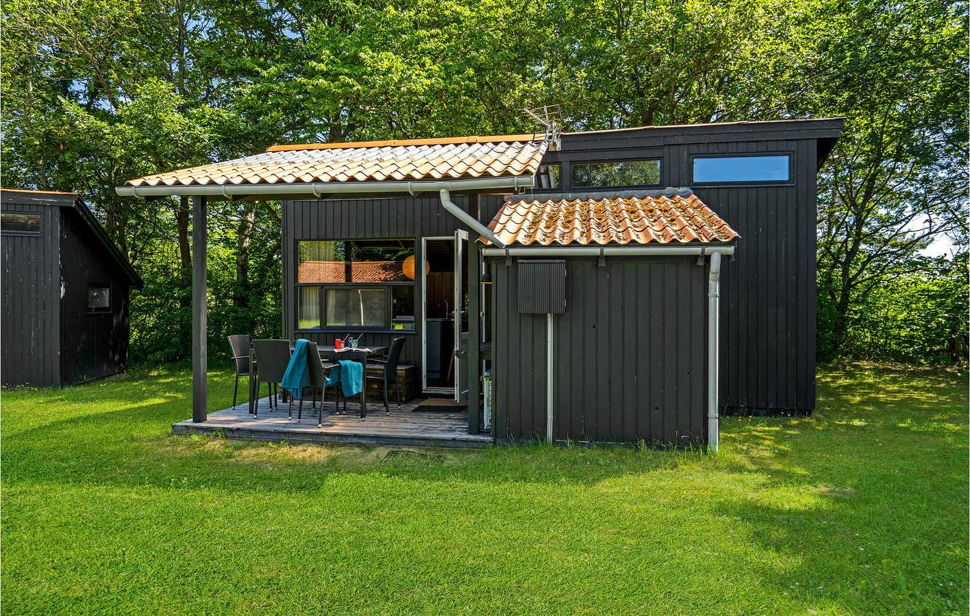 Ferienhaus für 4 Personen mit Terrasse in Ikast-Brande