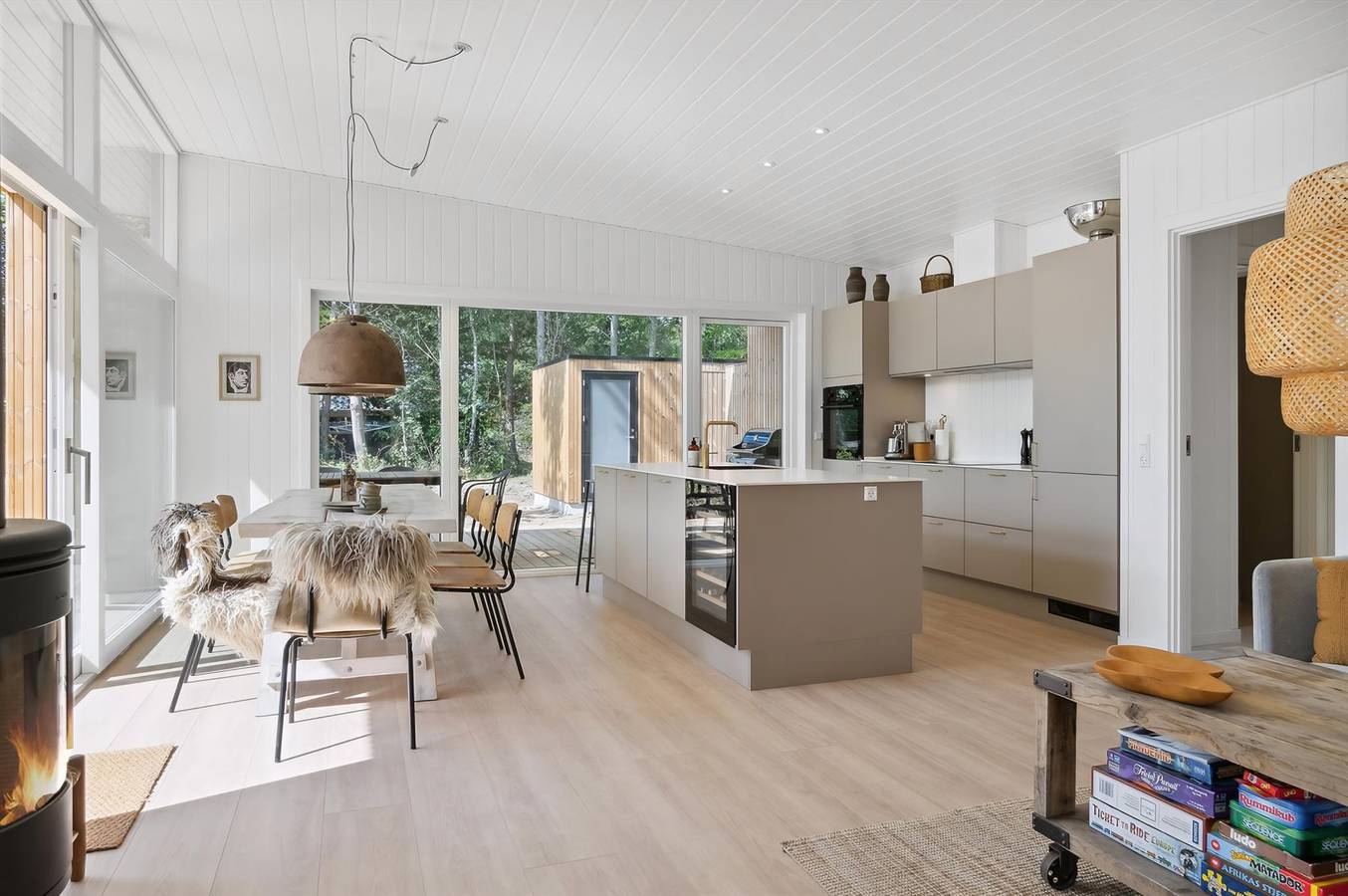 Home in Højby with sauna in Gudmindrup Lyng, Højby