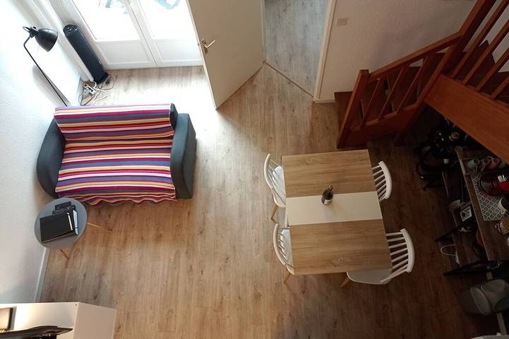 Gîte pour 4 personnes, avec balcon, animaux acceptés dans Plage Sables Blancs