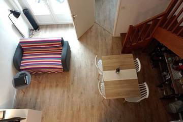 Gîte pour 4 personnes, avec balcon, animaux acceptés dans Plage Sables Blancs