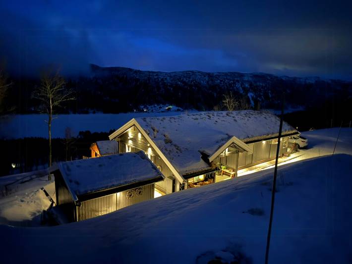 Ferienhaus für 9 Personen, mit Terrasse und Sauna, kinderfreundlich - 1