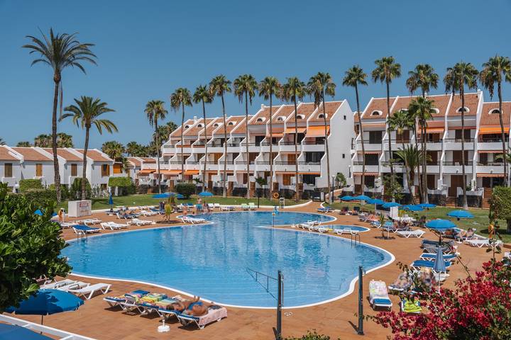 Ferienwohnung für 4 Personen, mit Pool und Terrasse, kinderfreundlich in Playa de las Américas