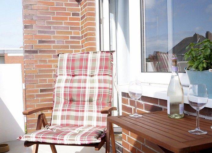 Appartement de vacances pour 3 personnes, avec balcon - 1