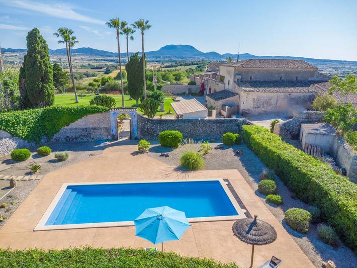 Finca für 10 Personen, mit Terrasse in Montuïri - 2