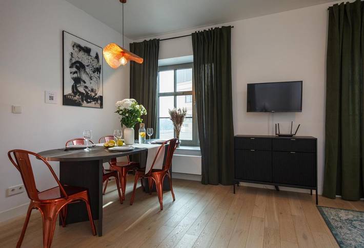 Loft dla 4 osób, z widok w Wrocław