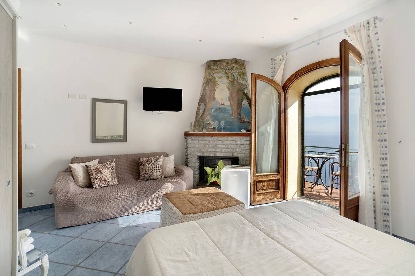 Camera Fiordo with Sea View in San Michele (Salerno), Sorrento Coast