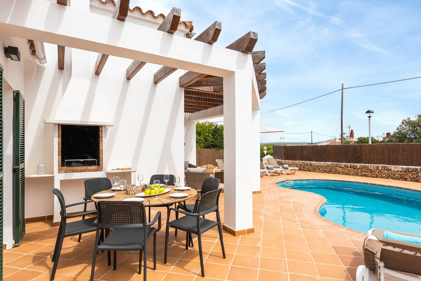 Villa Sara in Cala en Porter, Municipio de Alaior