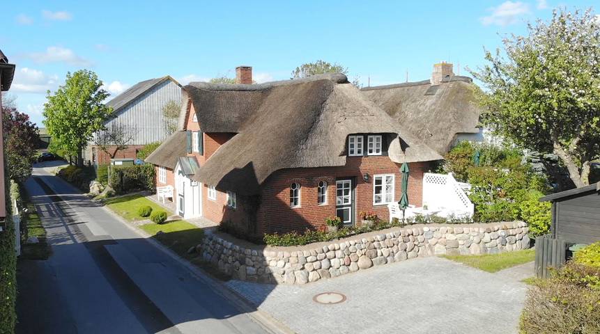 Ferienwohnung für 3 Personen, mit Terrasse in Oldsum