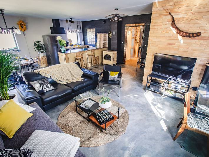 Maison de vacances pour 4 personnes, avec Terrasse et Jardin