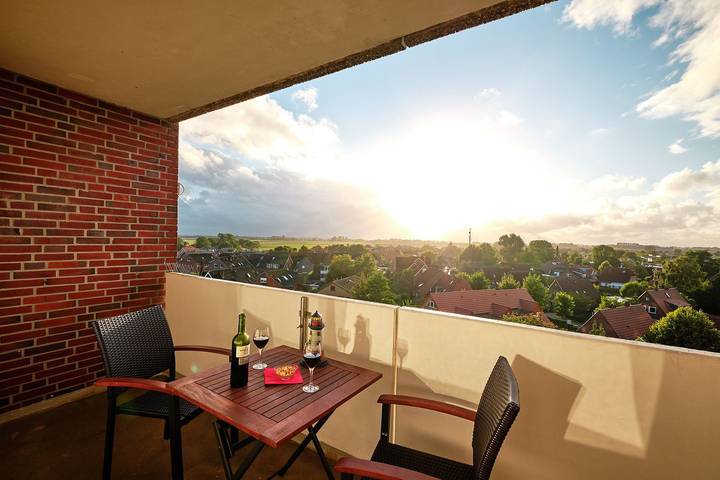 Ferienwohnung für 2 Personen, mit Balkon in Horumersiel