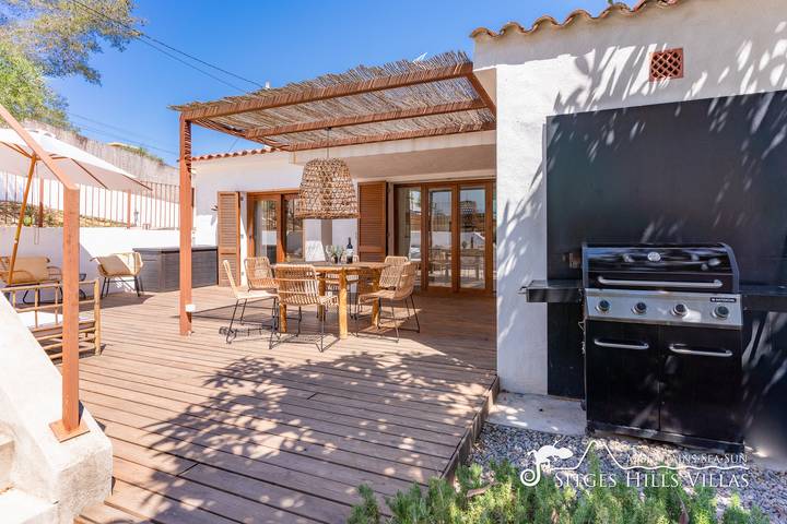 Chalet para 10 personas, con jardín, Familias con niños en Garraf - 4