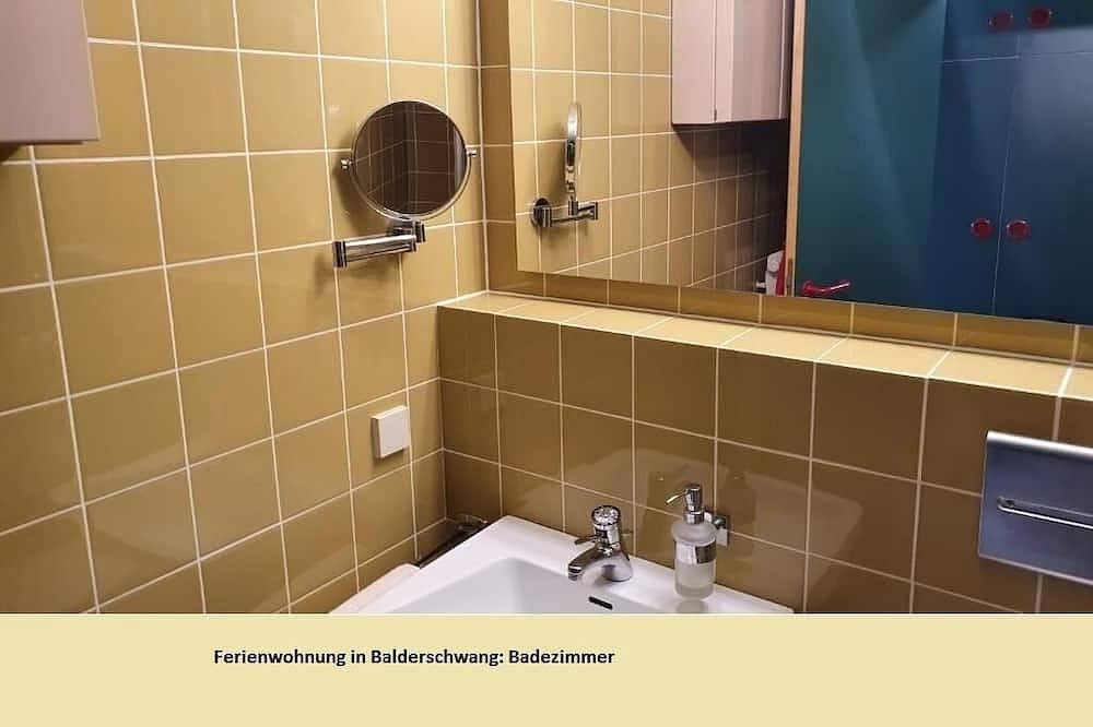 Ganze Wohnung, 1-Zimmer- Appartment mit Bergblick an der Skipiste mit Wlan, Netflix, Prime in Balderschwang, Bayerisch Schwaben