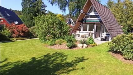 Ferienhaus für 4 Personen, mit Garten und Terrasse, mit Haustier in der Lüneburger Heide