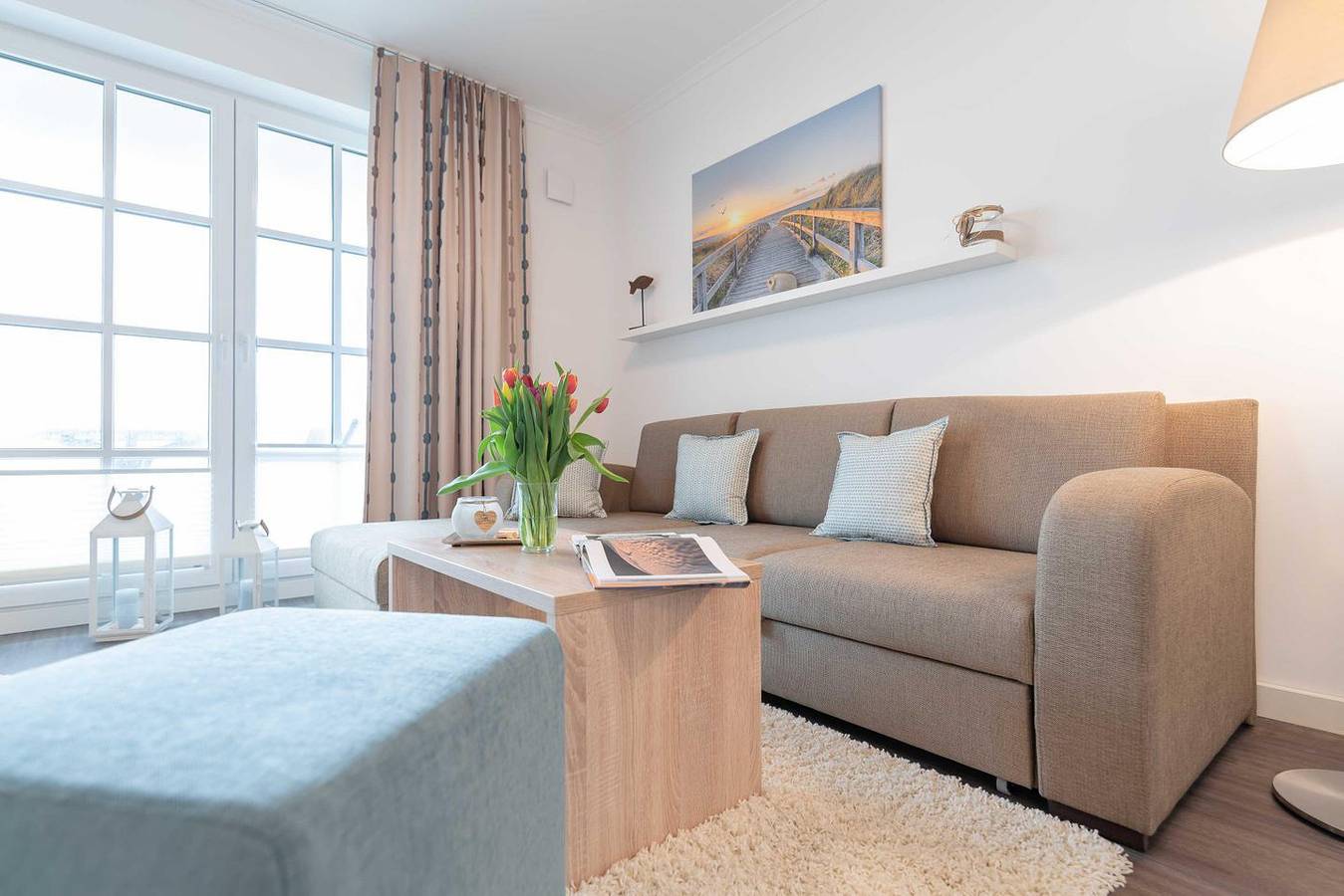Ganze Wohnung, Haus Dünenrose We 01 "La Luna" mit Terrasse und Garten in Börgerende in Börgerende, Börgerende-Rethwisch