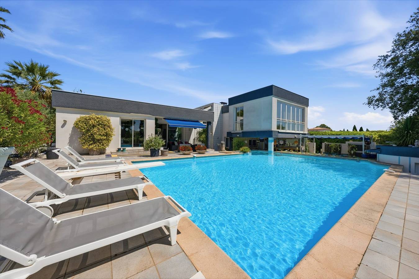 Villa Keywest 4★ · Piscine 14m · Gym · Architecte in Villetelle, Côte méditerranéenne (France)