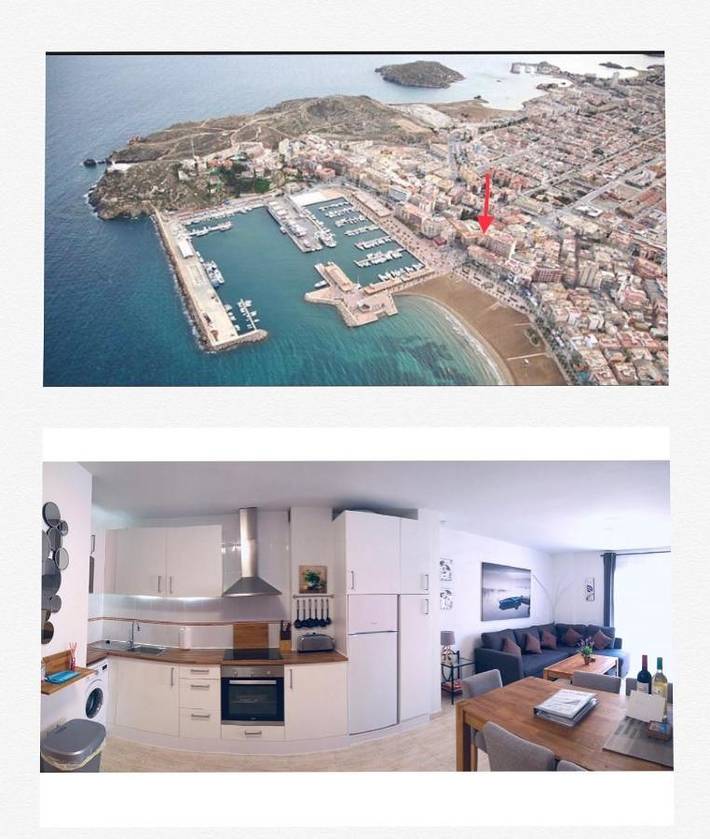 Apartamento de vacaciones para 4 personas, con balcón - 1