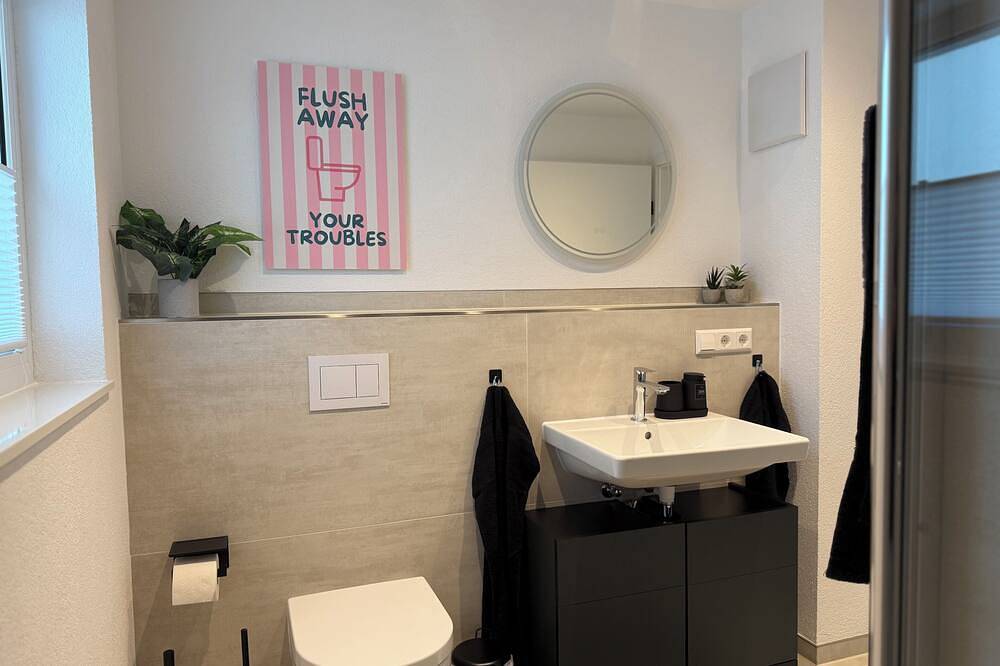 Ganze Wohnung, Moderne Wohnung nahe Europa-Park & Straßburg in Friesenheim, Mittlerer Schwarzwald