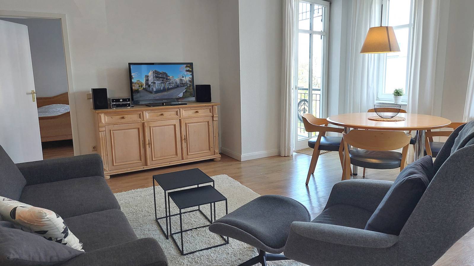 Appartement de vacances entier, Villa Strandblick, Whg. 11 in Ostseebad Binz, Binz