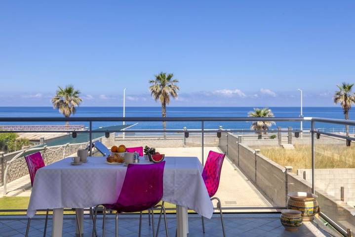 Appartamento per 6 persone, con Balcone/Terrazza e Piscina a Capo d'Orlando